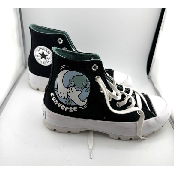 CONVERSE Womens Chuck Taylor All Star High Platform Love Your Mother Size 7.5 US - Picture 3 of 8